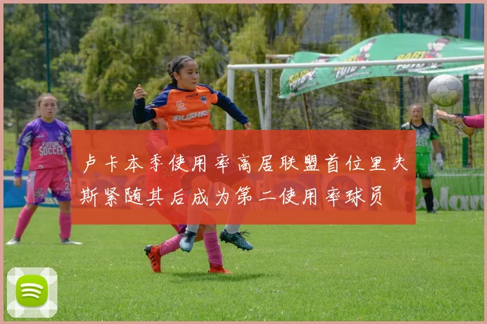 卢卡本季使用率高居联盟首位里夫斯紧随其后成为第二使用率球员